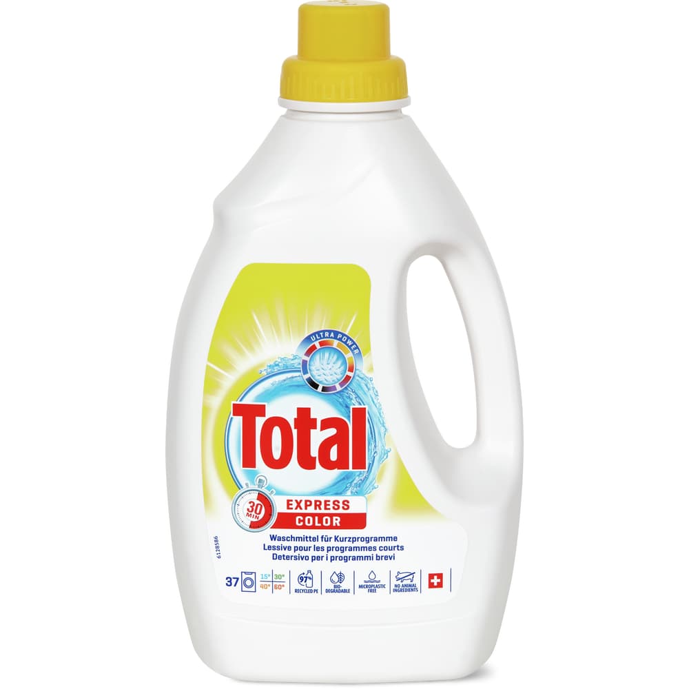 Total Express Black Flüssigwaschmittel 37 Waschgänge