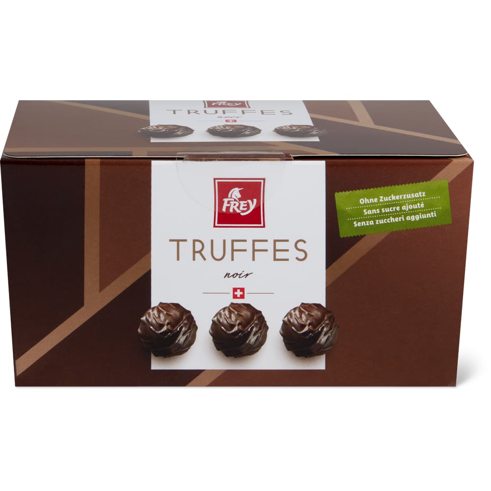 Frey Truffes Noir, ohne Zuckerzusatz