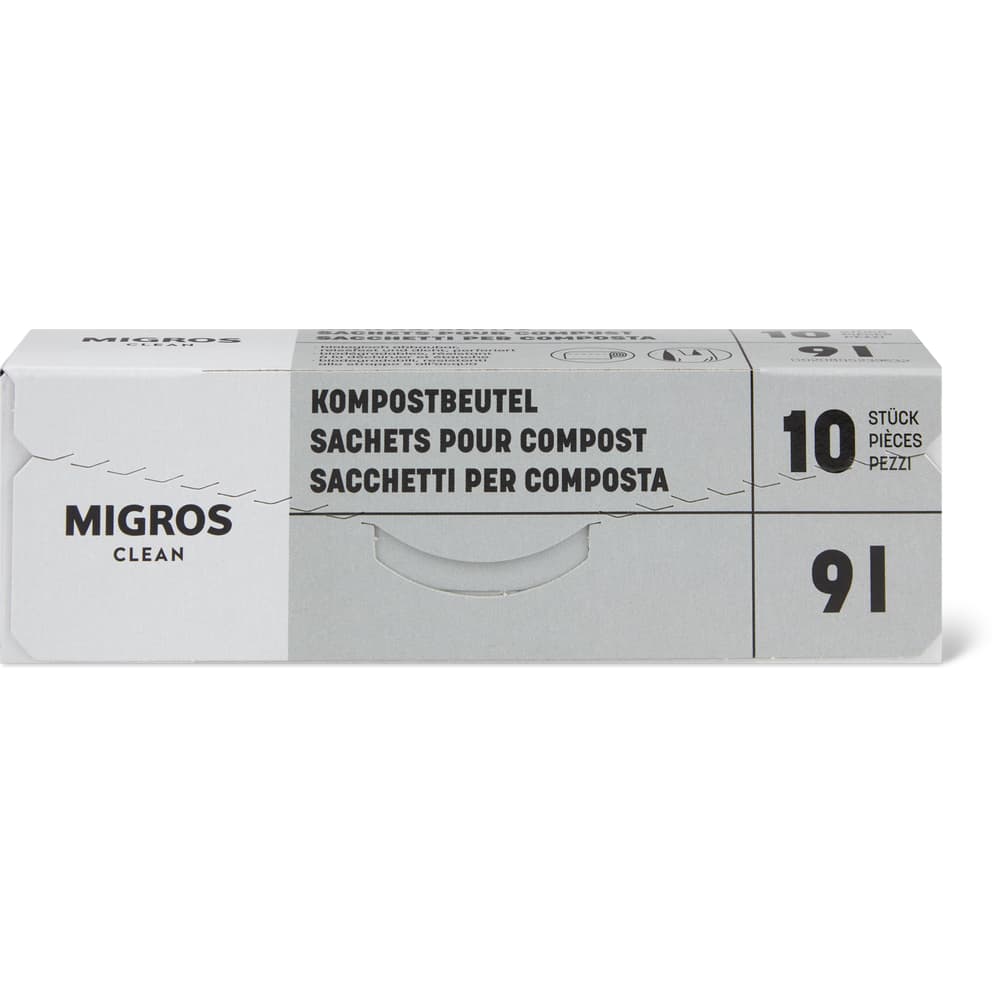 Migros Clean · MCLEAN Sachets pour compost 9L • Migros