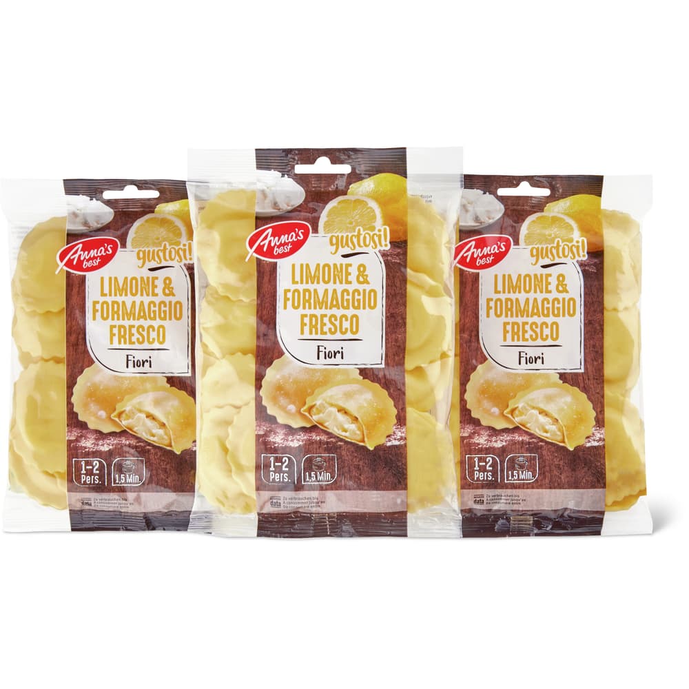 Anna's Best Fiori Limone & Formaggio Fresco, vegetarisch