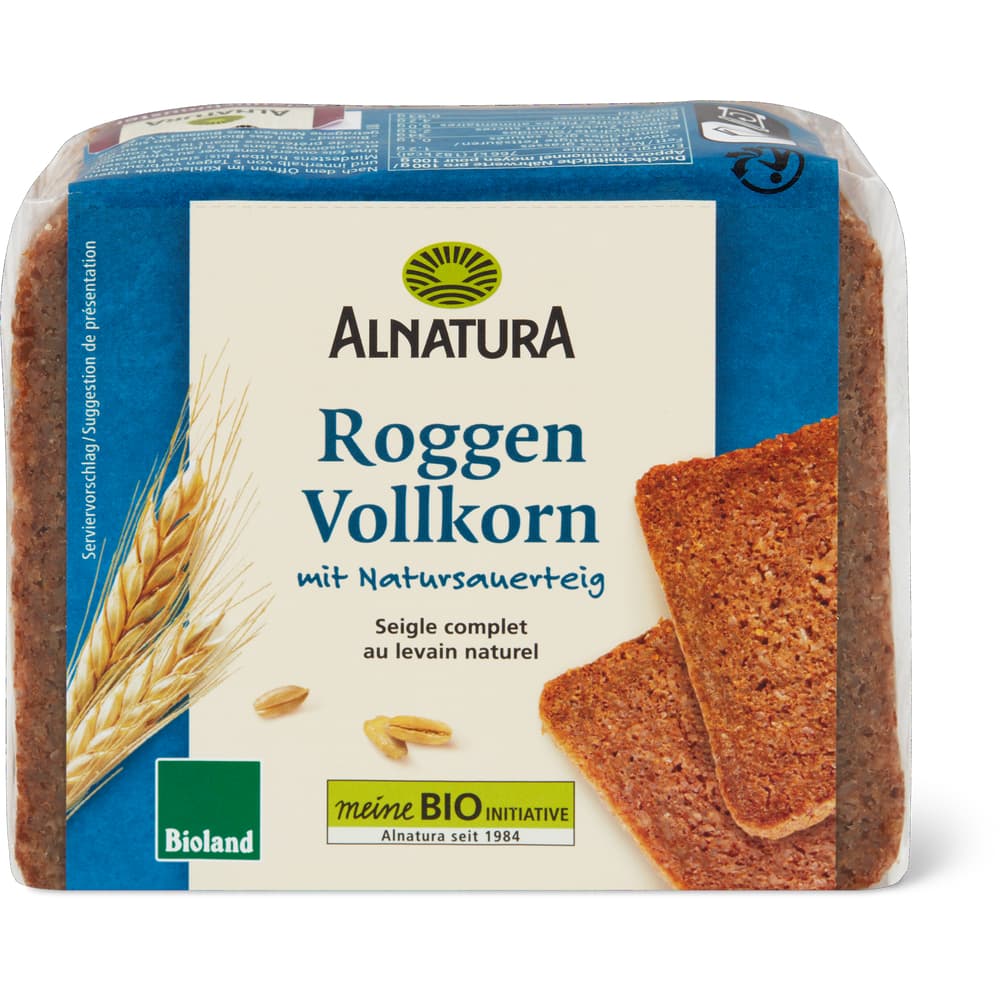 Alnatura Roggen Vollkornbrot