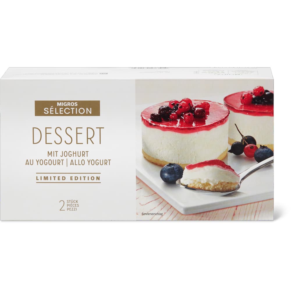 Sélection Dessert mit Joghurt Limited Edition