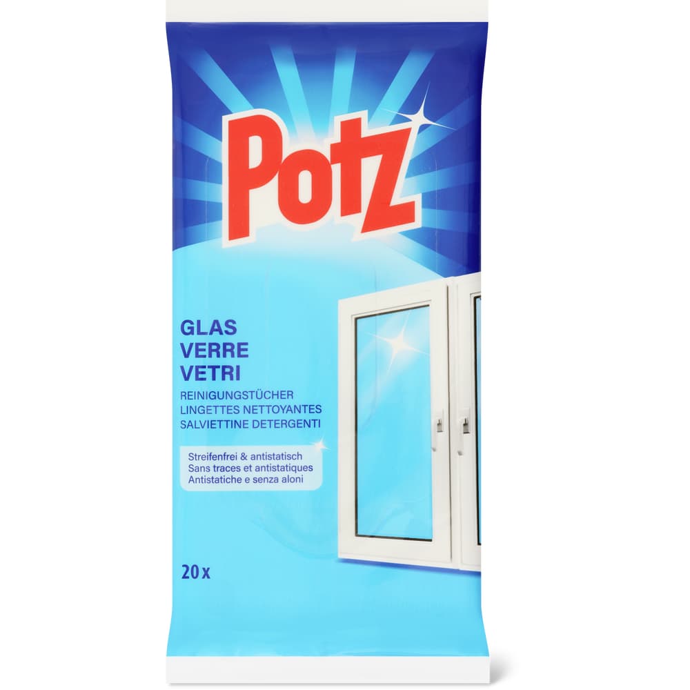 Potz Glasreinigungstücher