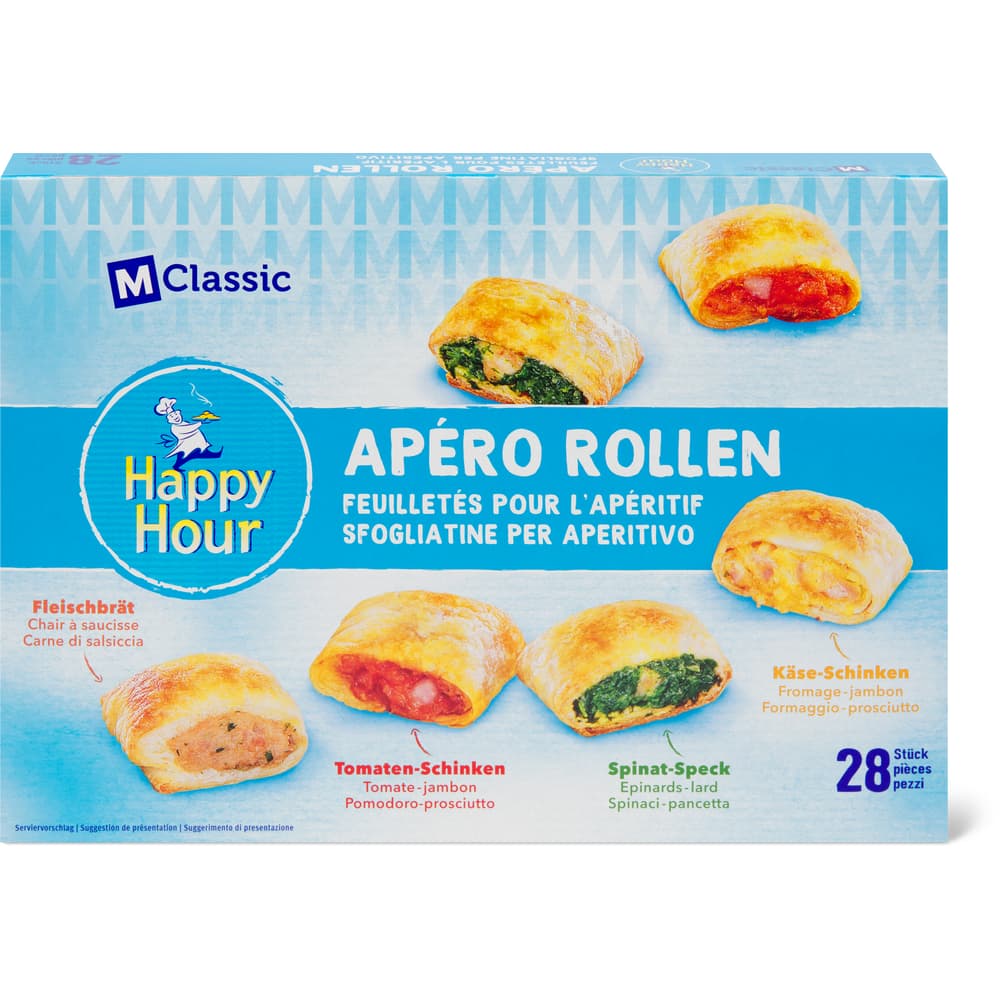 M-Classic Happy Hour Apéro Rollen assortiert