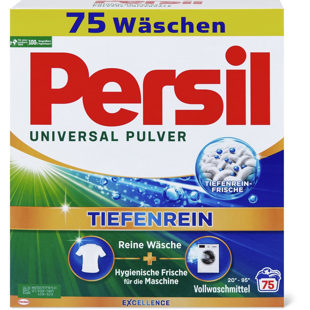 Persil Waschpulver Universal, 75 Waschgänge