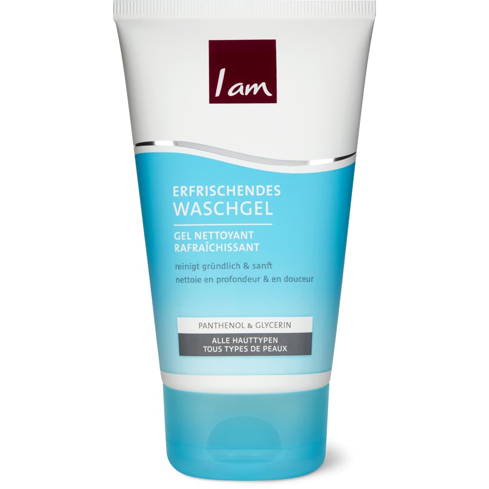 I am erfrischendes Waschgel
