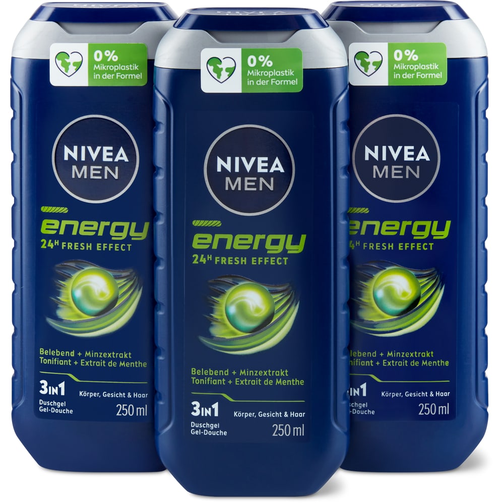 Nivea Men Shampoo und Duschgel Energy