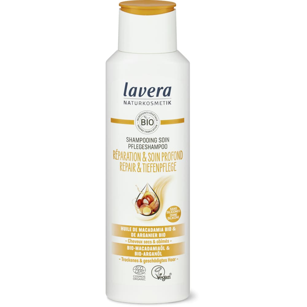 Lavera Repair & Tiefenpflege Shampoo trockenes & geschädigtes Haar, vegan