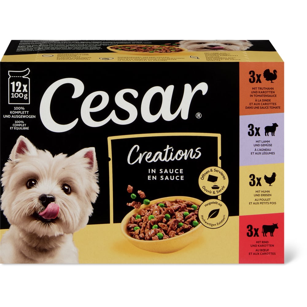 Cesar Creations in Sauce