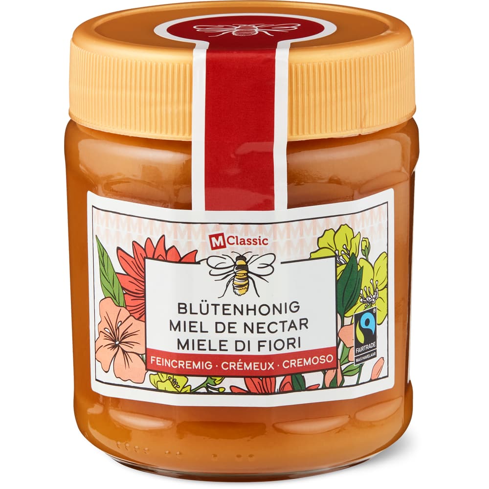 M-Classic Fairtrade Blütenhonig Feincremig