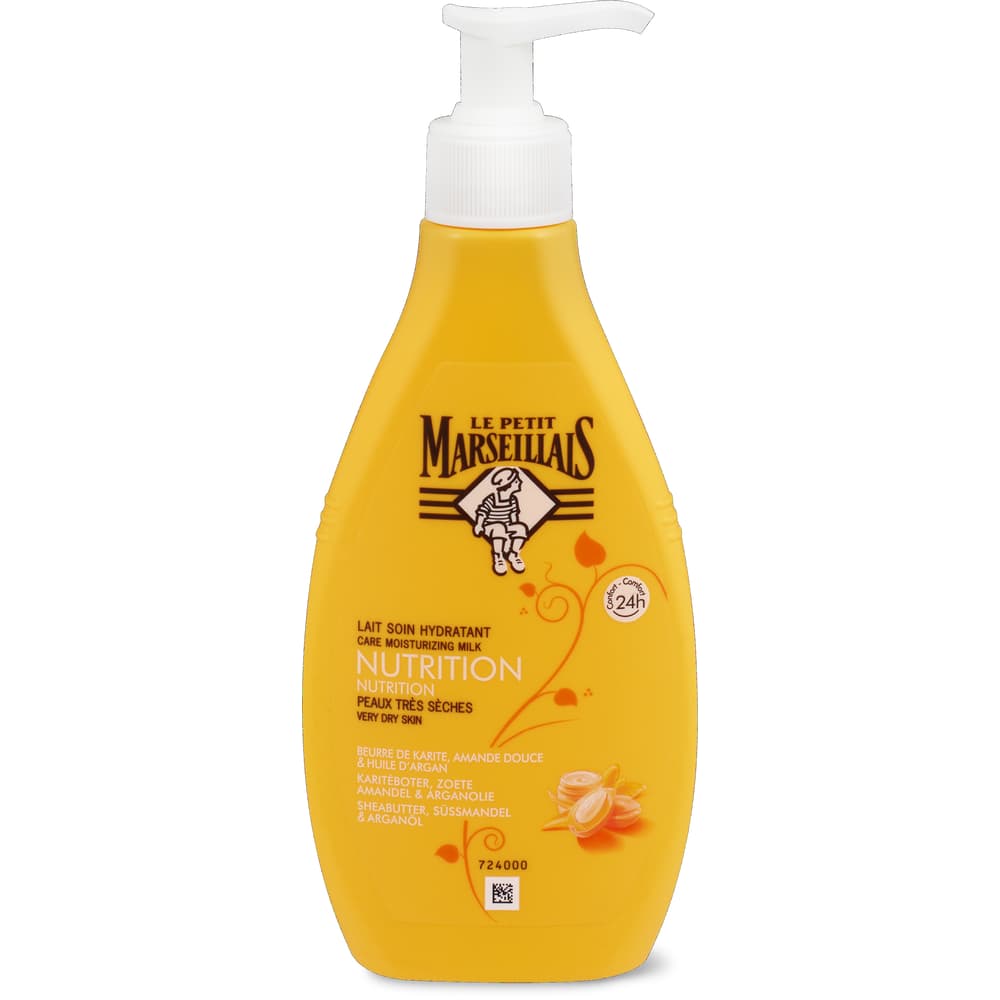 Le Petit Marseillais Körpermilch Sheabutter, Mandeln & Arganöl