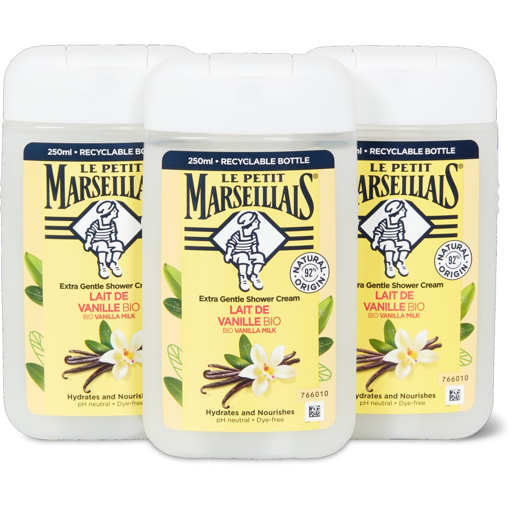 Le Petit Marseillais Duschcreme Bio-Vanillemilch