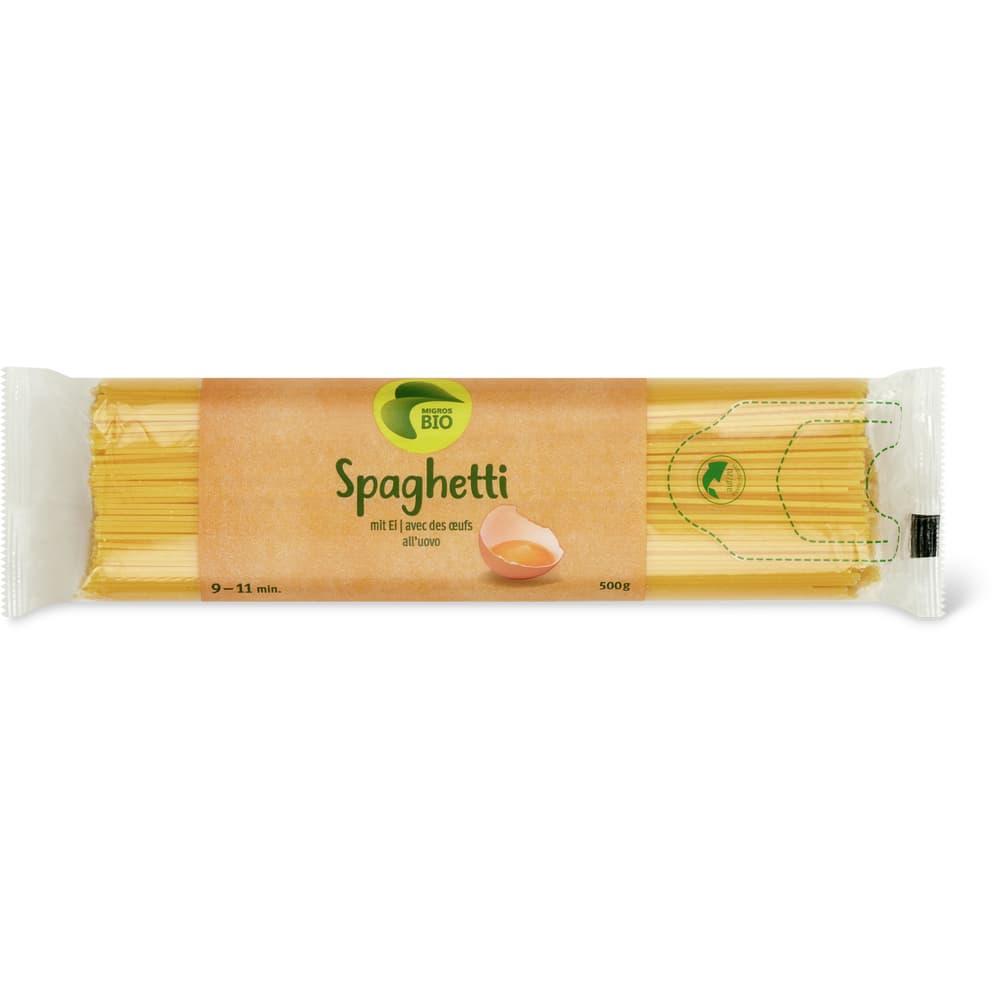 Spaghetti Bio, mit Ei