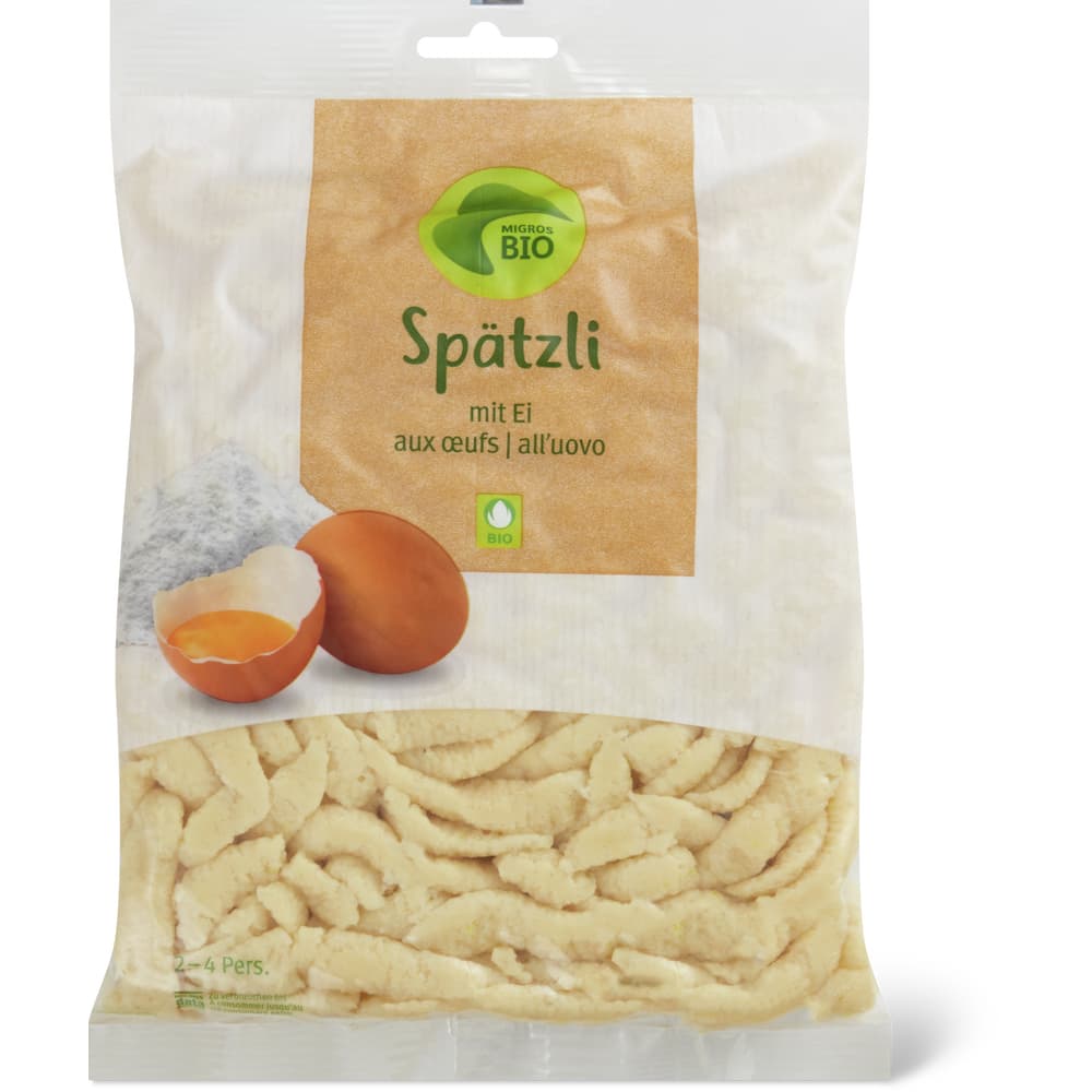 Migros Bio Eierspätzli