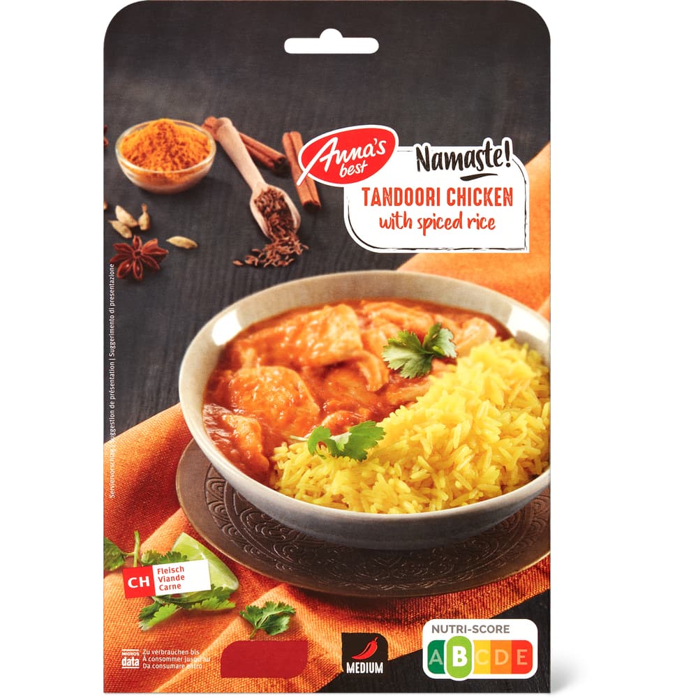 Anna's Best Tandoori-Poulet mit gewürztem Reis