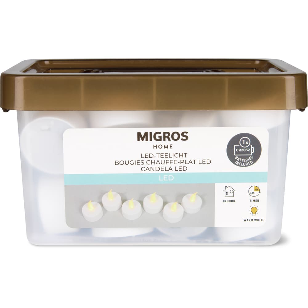 Migros Home LED Teelichter