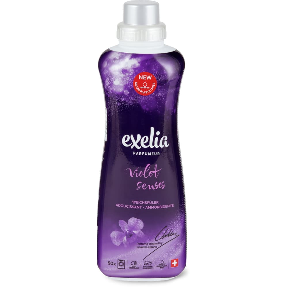 Exelia Parfumeur Weichspüler 50 Waschgänge, Violet Senses