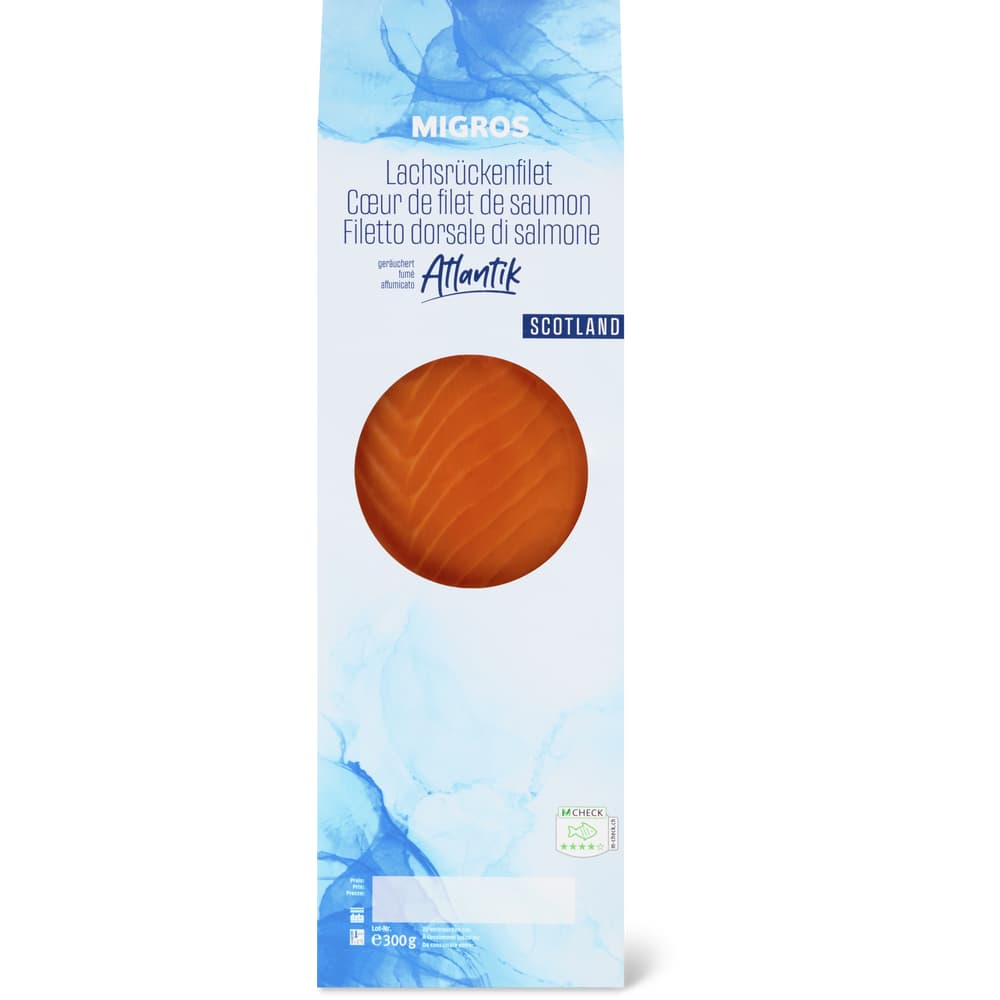 Migros Lachsrückenfilet Atlantik