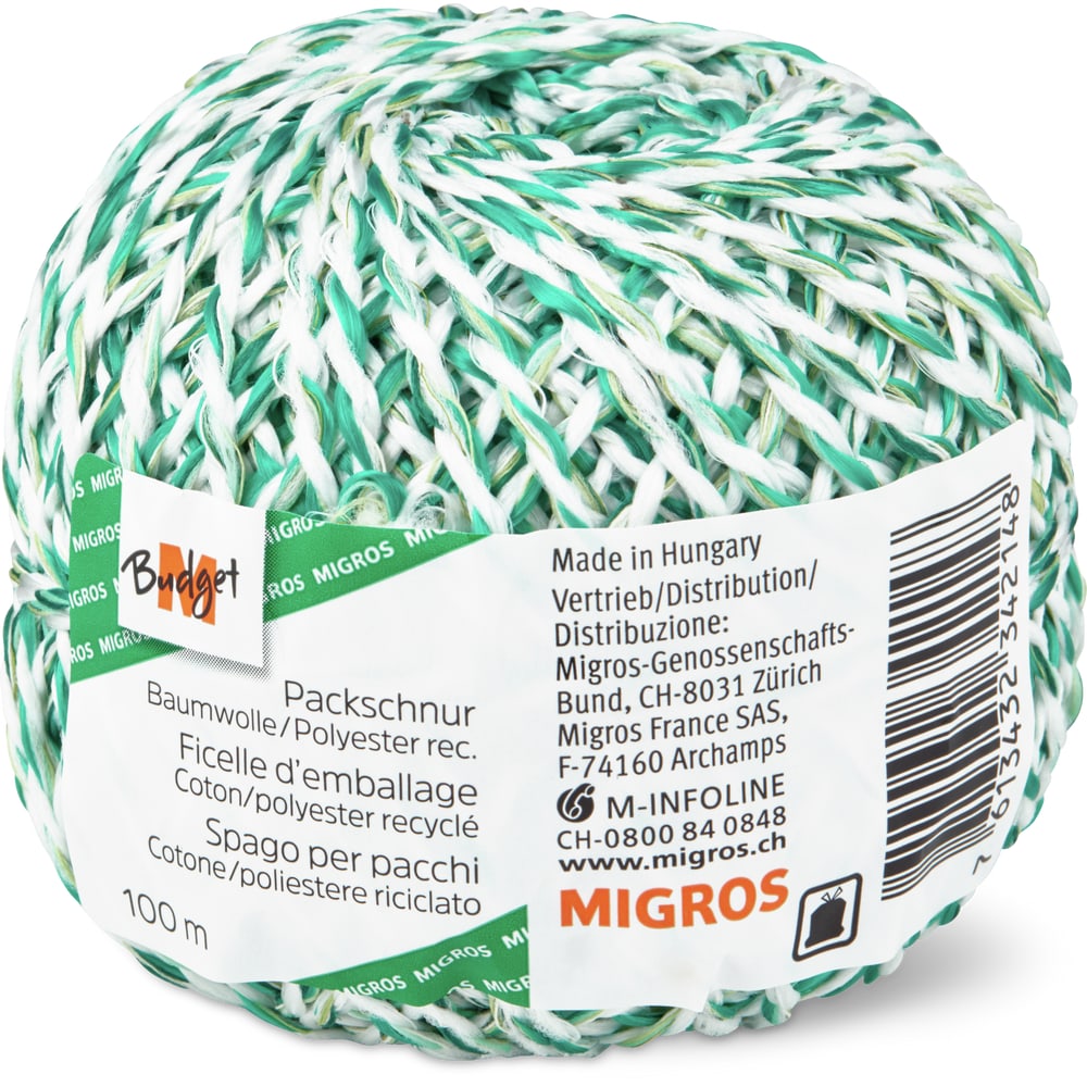M-Budget Packschnur Baumwolle/Polyester rec.