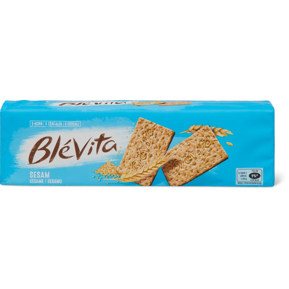 Blévita Fünfkorngebäck Mit Sesam