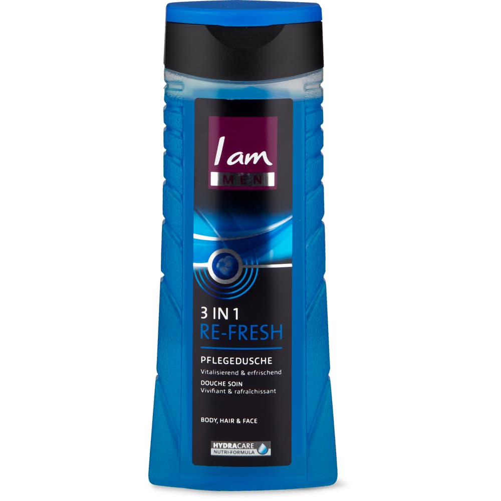 I am Men Pflegedusche 3in1 Re-Fresh