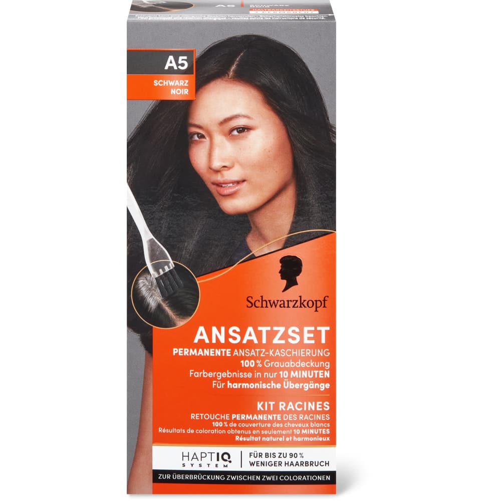 Schwarzkopf Ansatzset A5 Schwarz