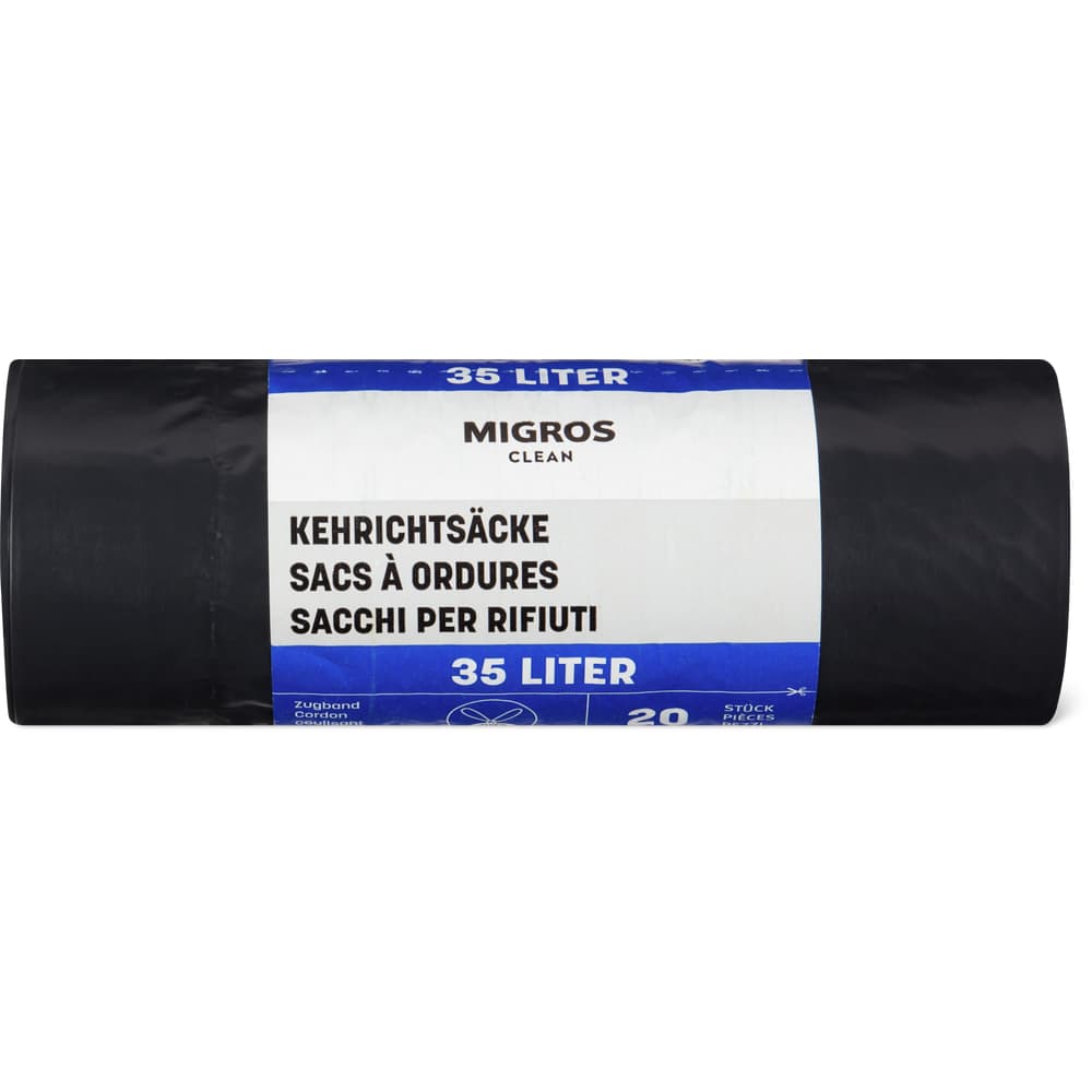 Migros Clean Müllsäcke 35l