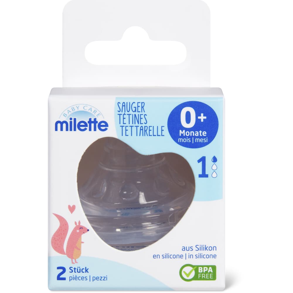Milette Baby Care Sauger Von Geburt an