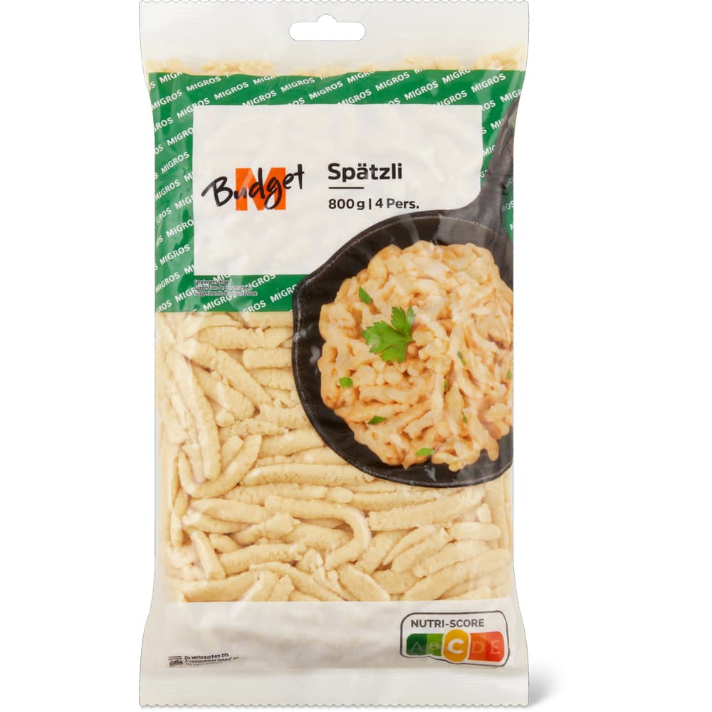 M-Budget Eierspätzli