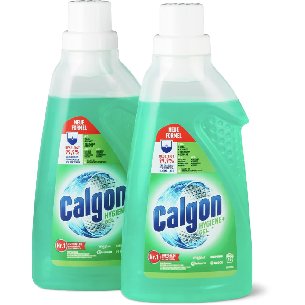 Calgon Hygiene+ Gel gegen Kalk 2 x 15 Waschgänge