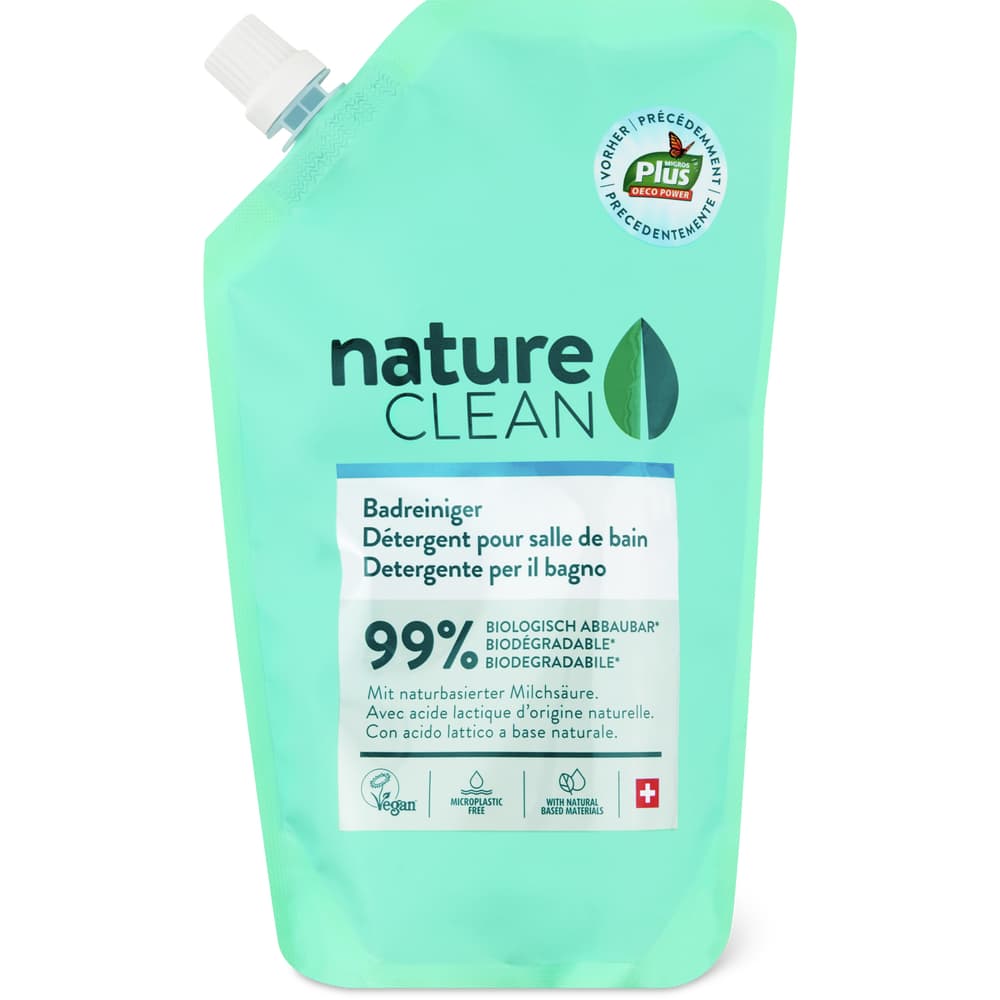 Nature Clean Badreiniger Nachfüller Mit Milchsäure