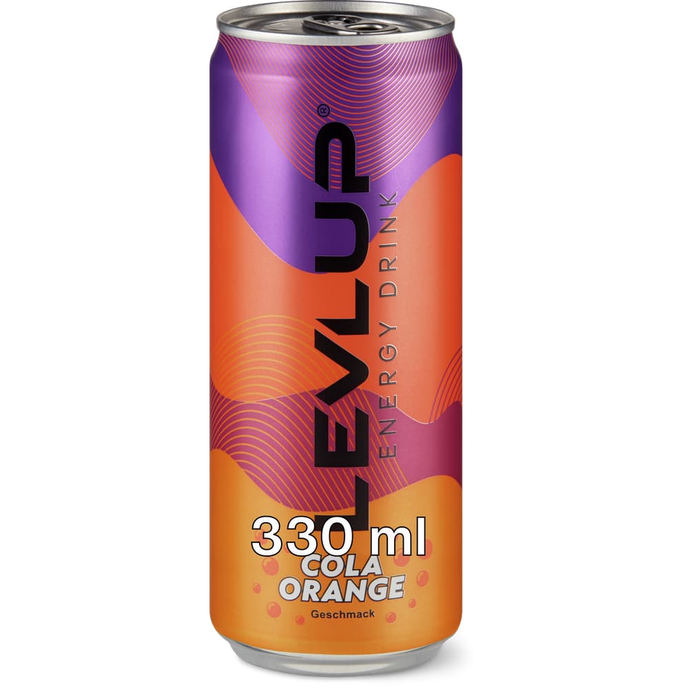 LevlUp Energy Drink Cola Orange