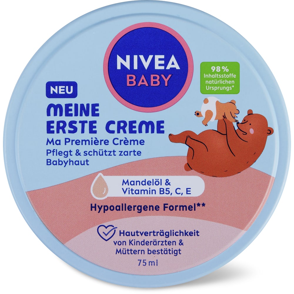 Nivea meine erste creme Mandelöl,Vitamin B5,C,E