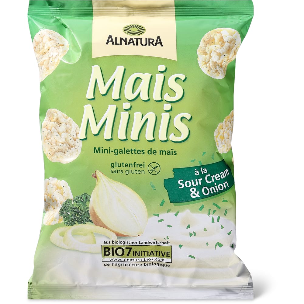 Alnatura Mais Minis à la Sour Cream & Onion