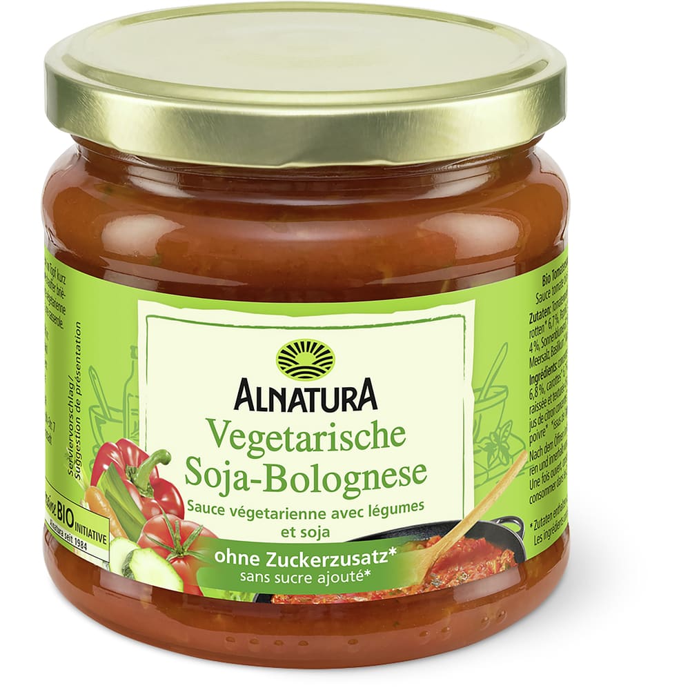 Alnatura Vegetarische Bolognese Bio, vegan