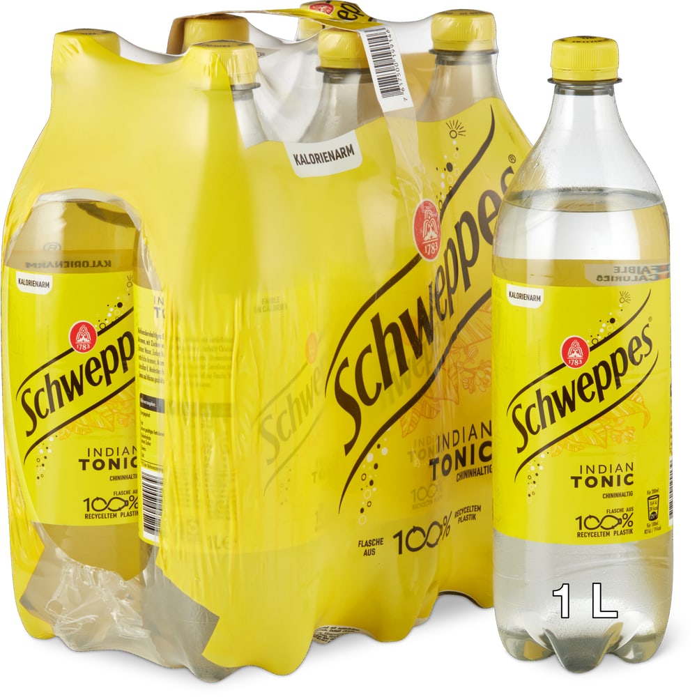 Schweppes Kohlensäurehaltiges Getränk Indian Tonic Water