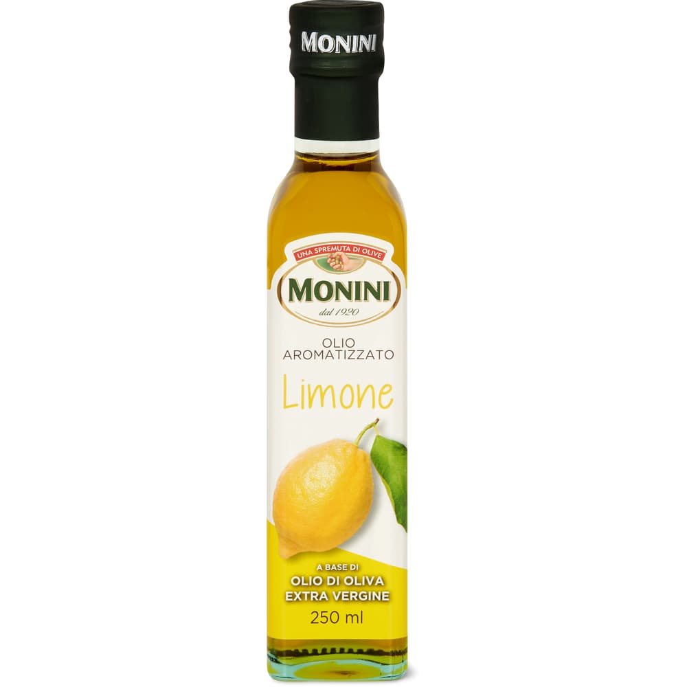 Monini Aromatizzato Native Olivenöl mit Zitronenaroma