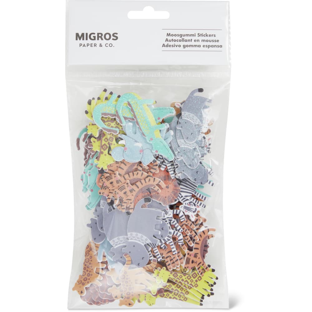 Migros Paper & Co. Schaumstoff-Sticker