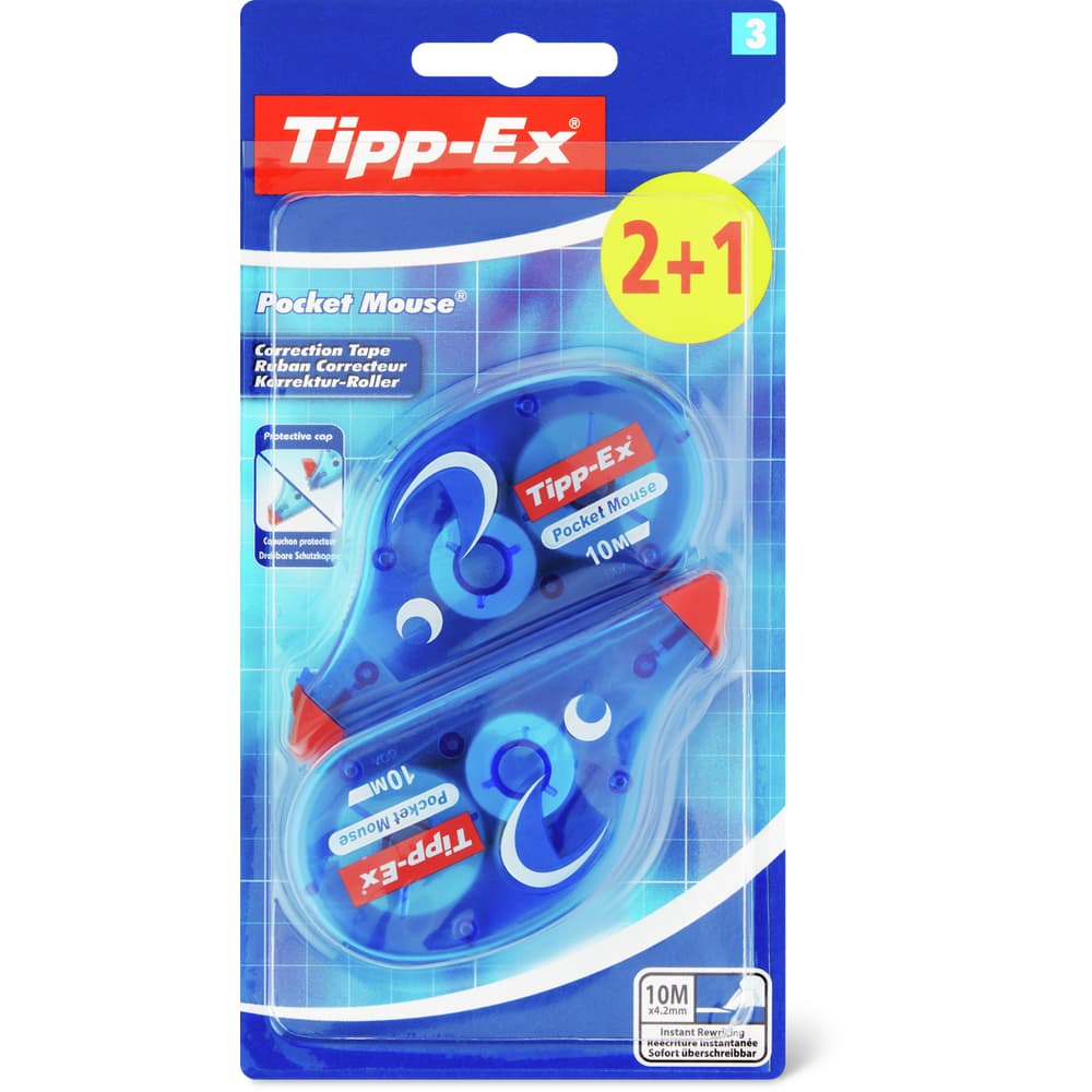 Bic Tipp-Ex Pocket Mouse 2 + 1