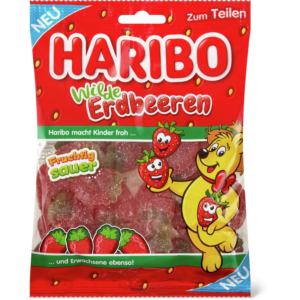 Haribo Fruchtgummi Erdbeeren
