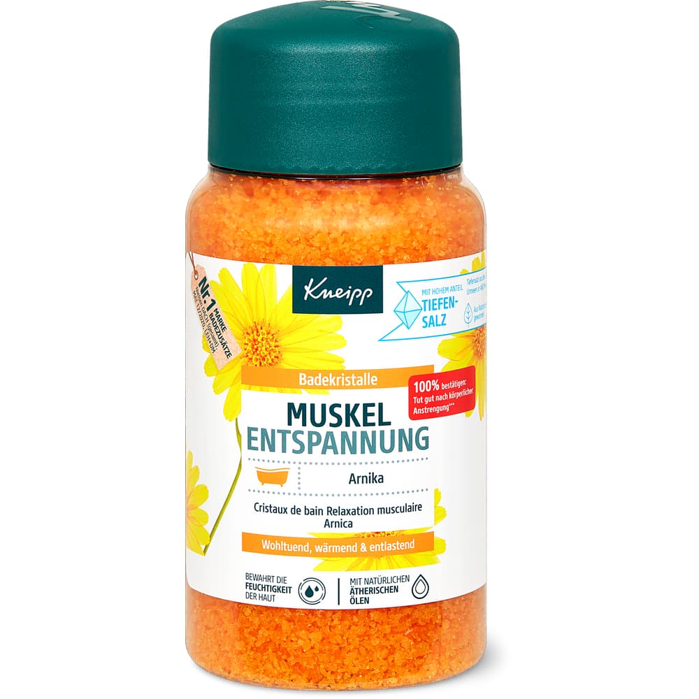 Kneipp Muskelentspannung Badekristalle Arnika