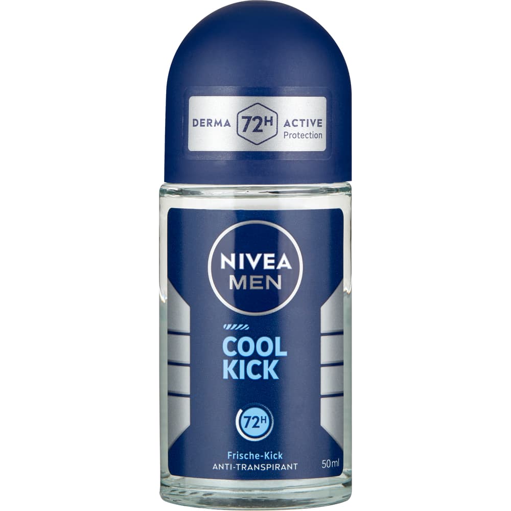 Nivea Men Cool Kick Deodorant Roll-On 48h