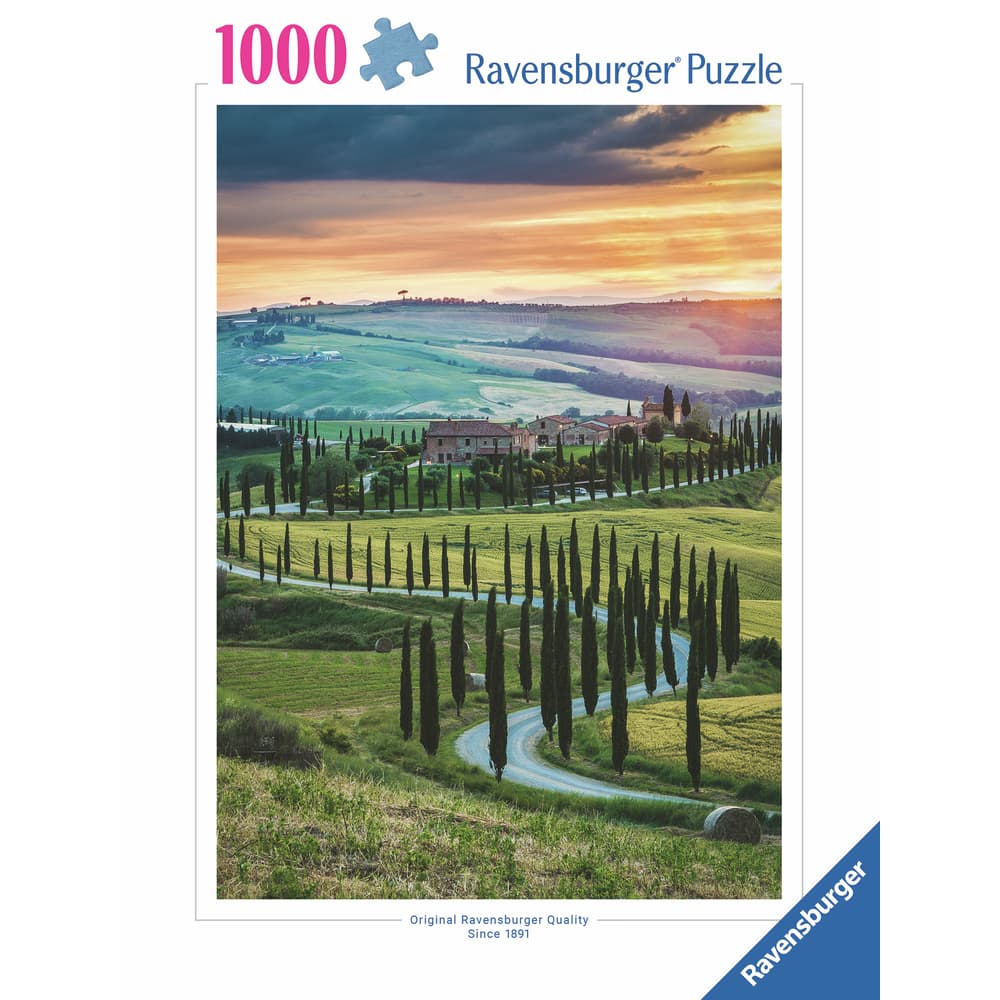 Ravensburger Puzzle Val D'Orcia Toskana 1000 Teile