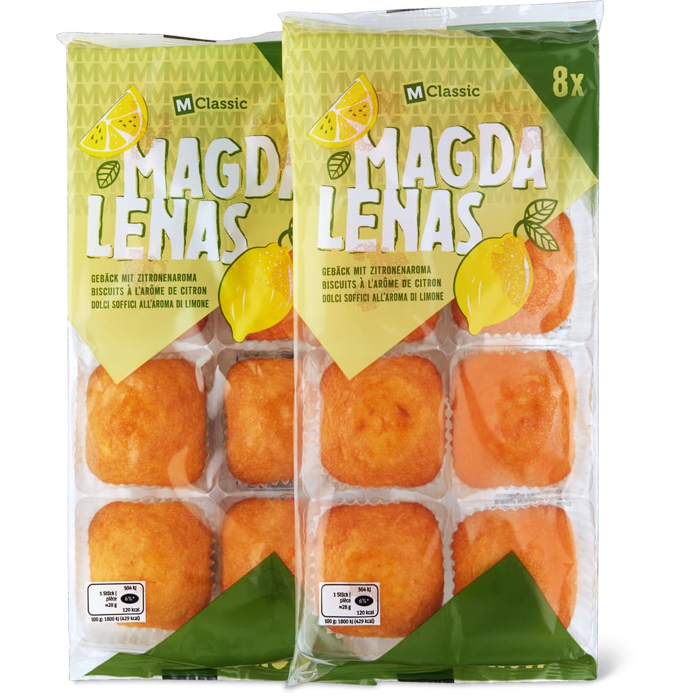 M-Classic Magdalenas Zitrone
