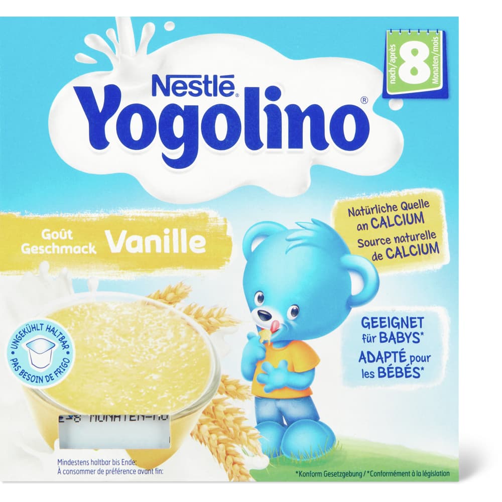 Nestlé Yogolino Milchdessert mit Vanilla Ab 6 Monaten