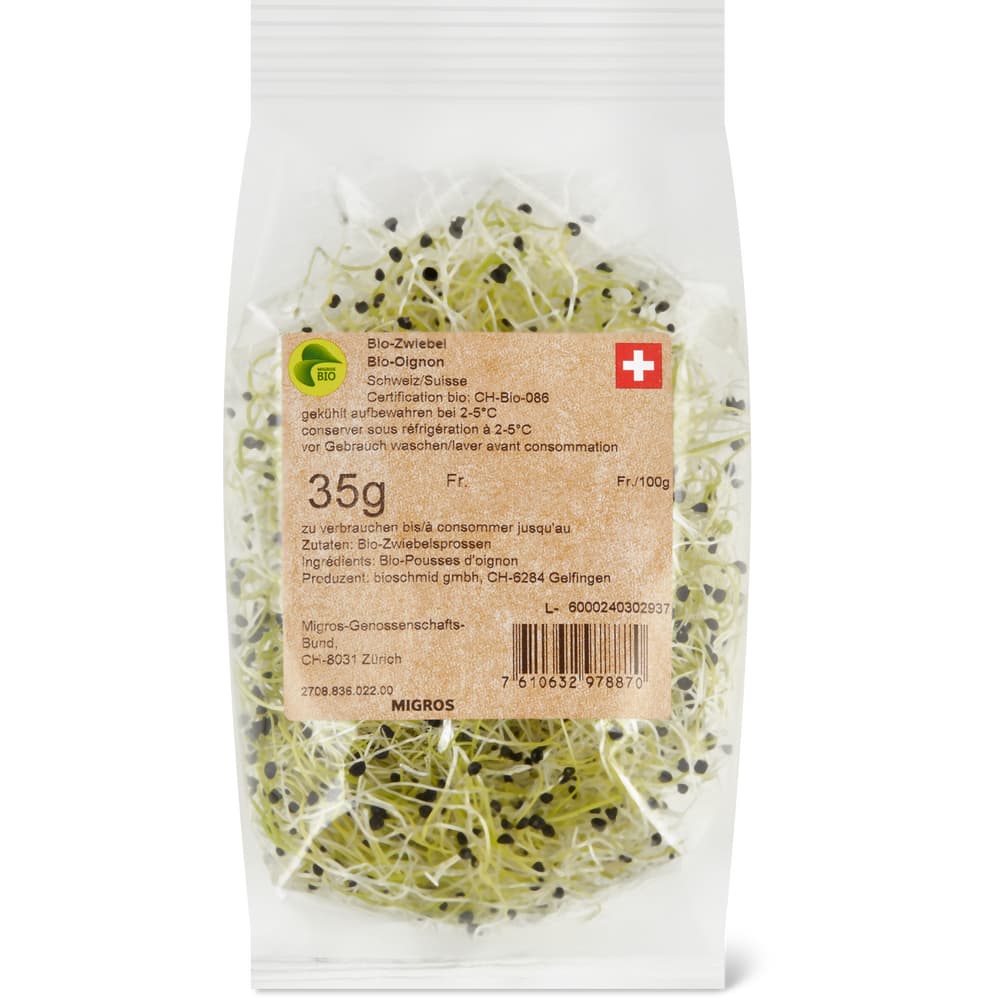 Migros Bio Zwiebelsprossen