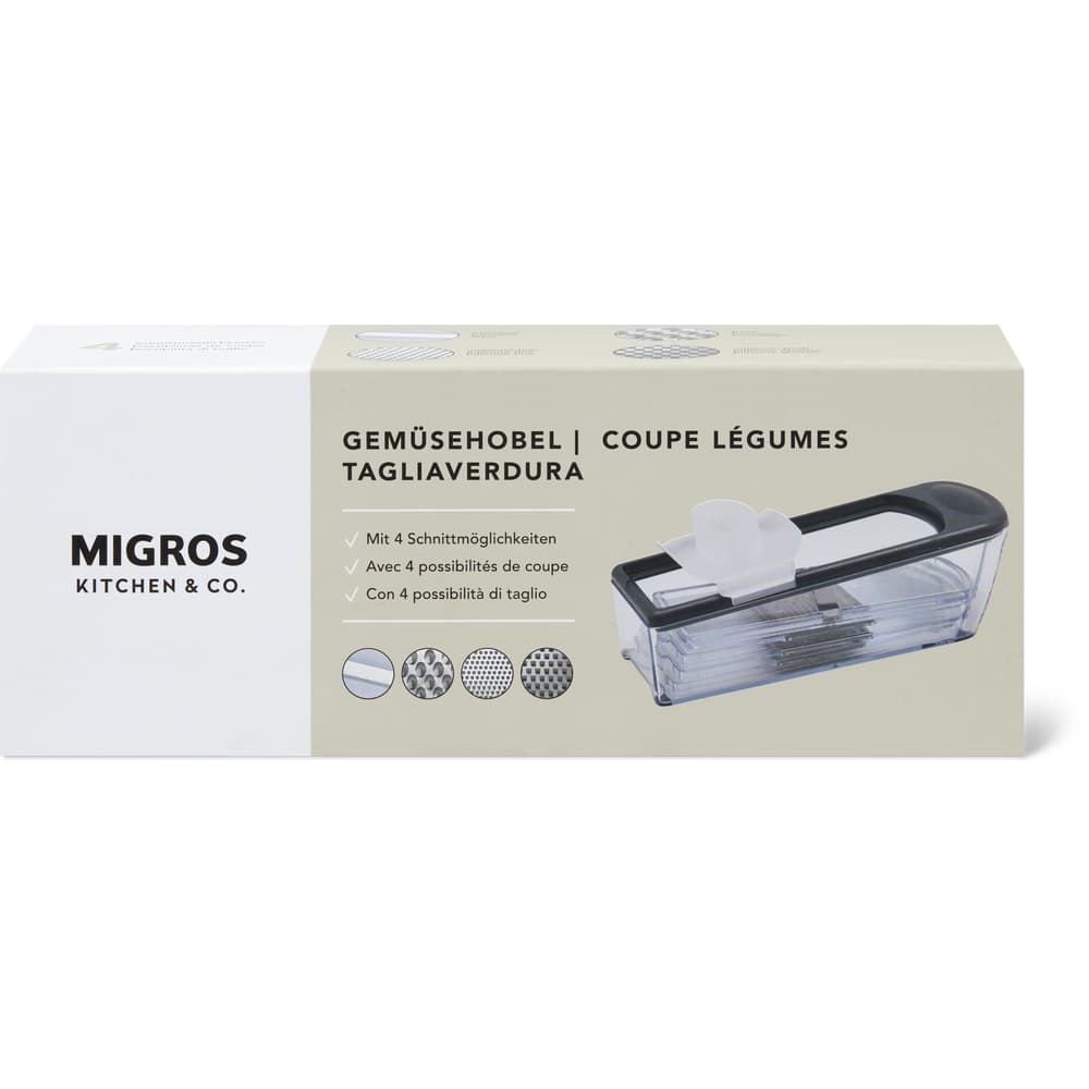 Migros Kitchen & Co. Gemüsehobel 25cm x 8cm x 9cm