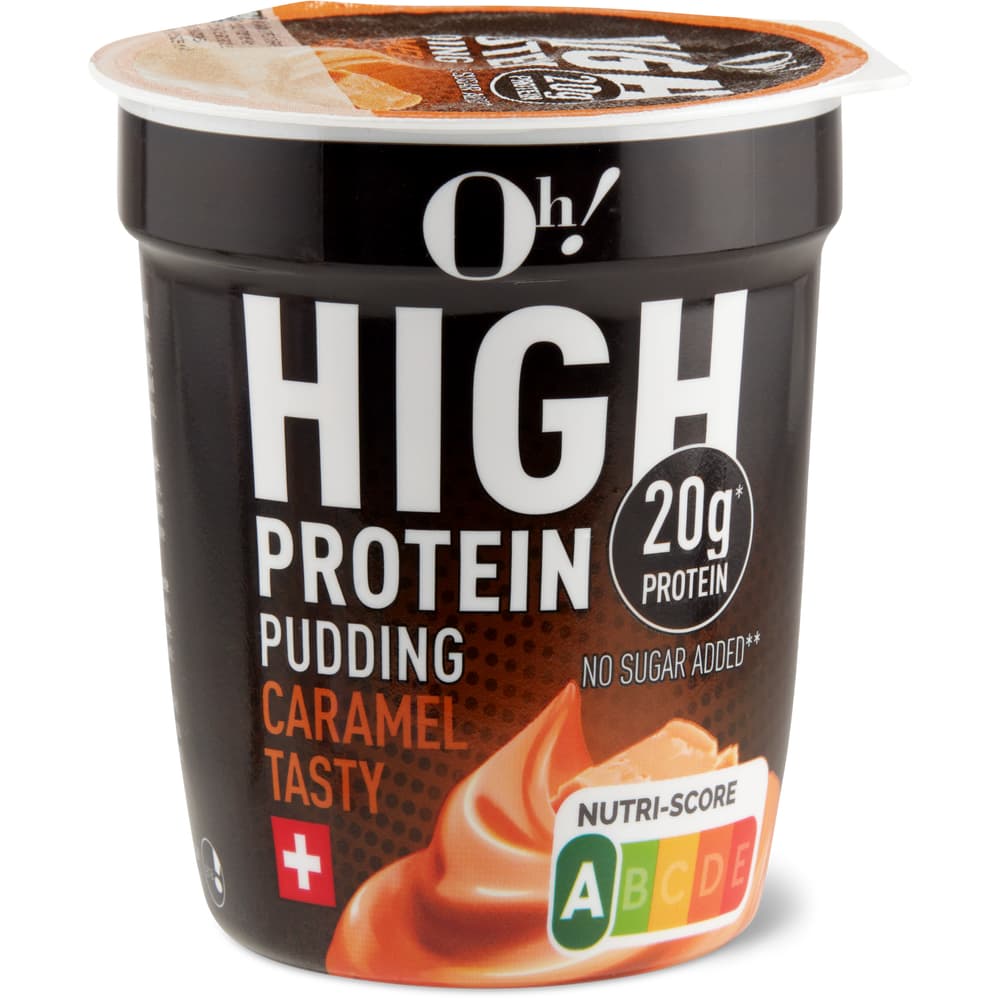 Oh! High Protein Pudding Caramel