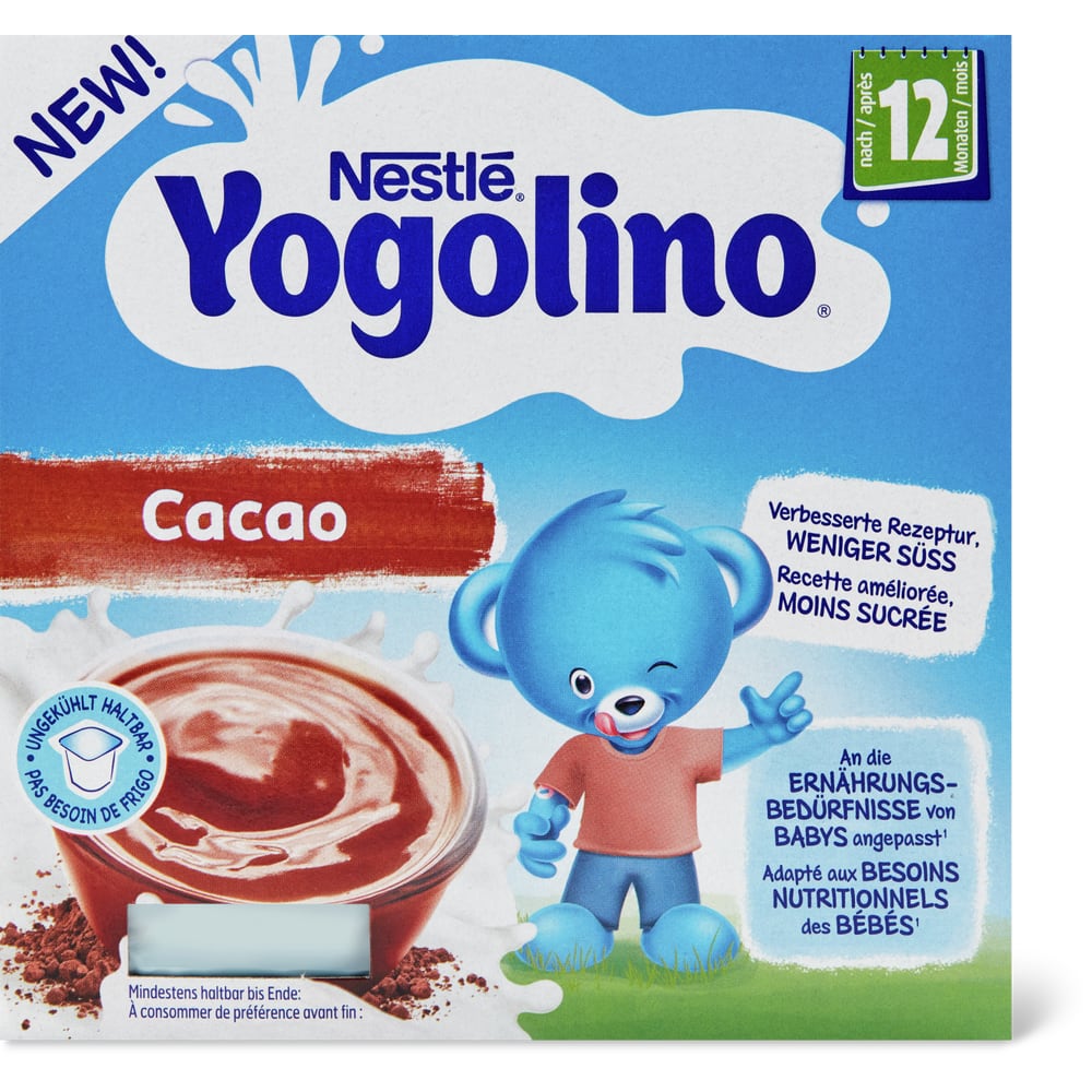 Nestlé Yogolino Milchdessert Cacao Nach 8 Monaten