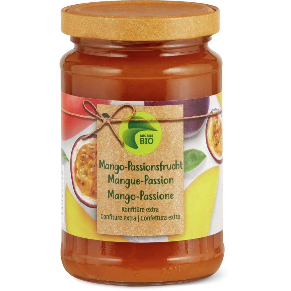 Konfitüre Bio, Mango & Passionsfrucht
